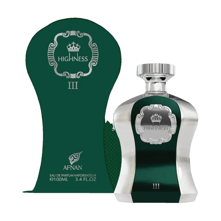 Afnan Highness III Green bottle