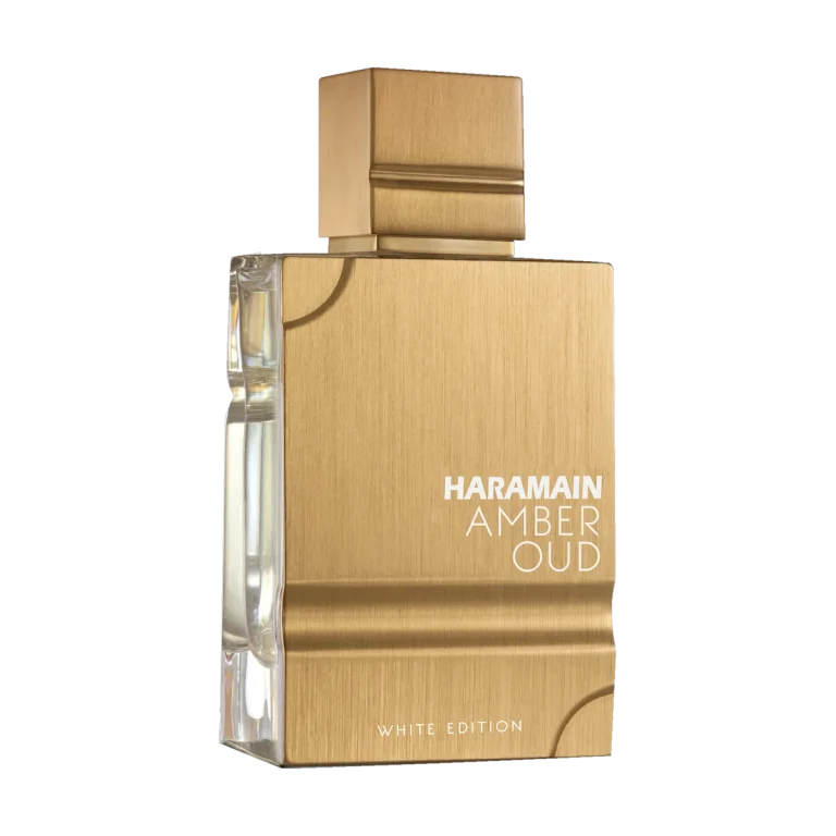 Al Haramain Amber Oud White bottle