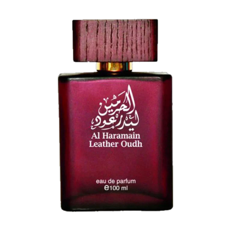 Al Haramain Leather Oudh bottle