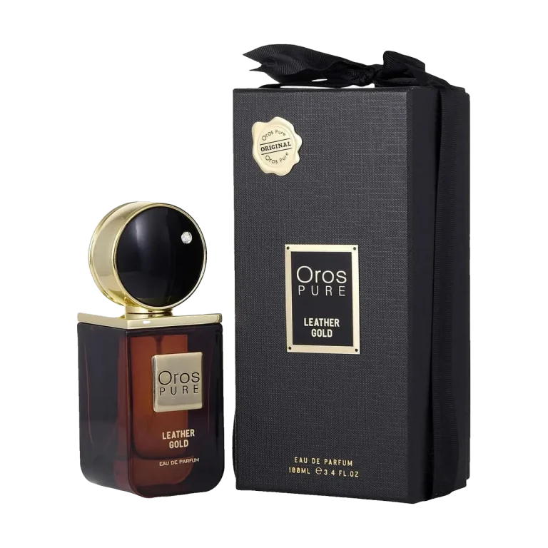 Armaf Oros Pure Leather Gold bottle