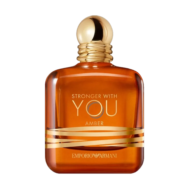 Armani Stronger With You Amber bottle