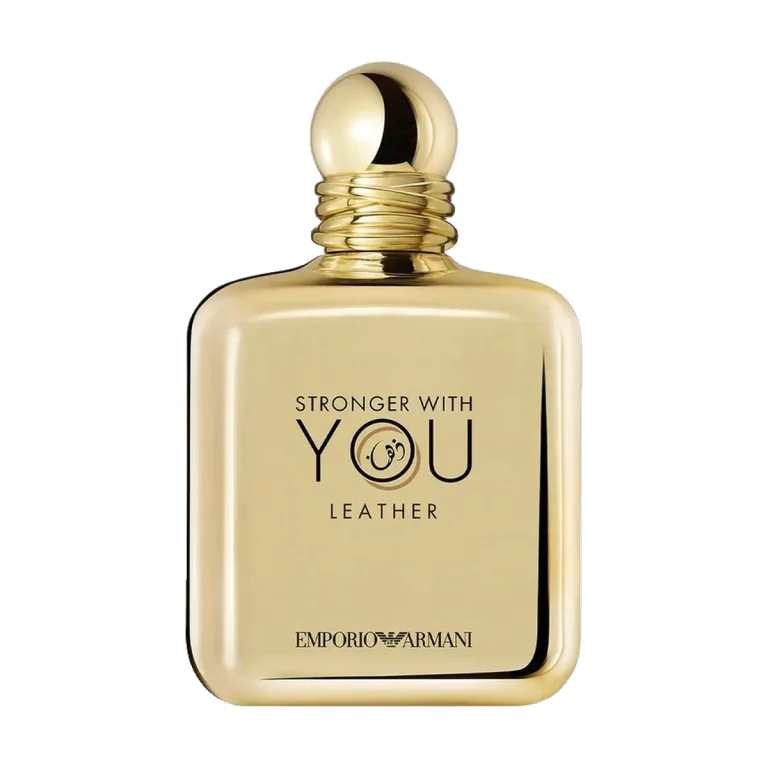 Armani Stronger With You Lealther bottle