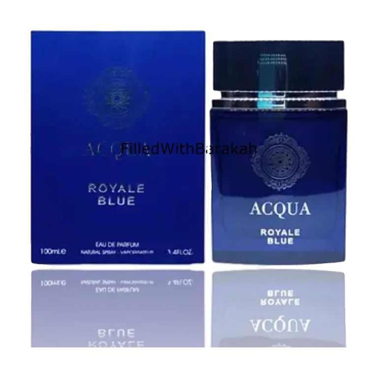Fragrance World Acqua Royale Blue bottle