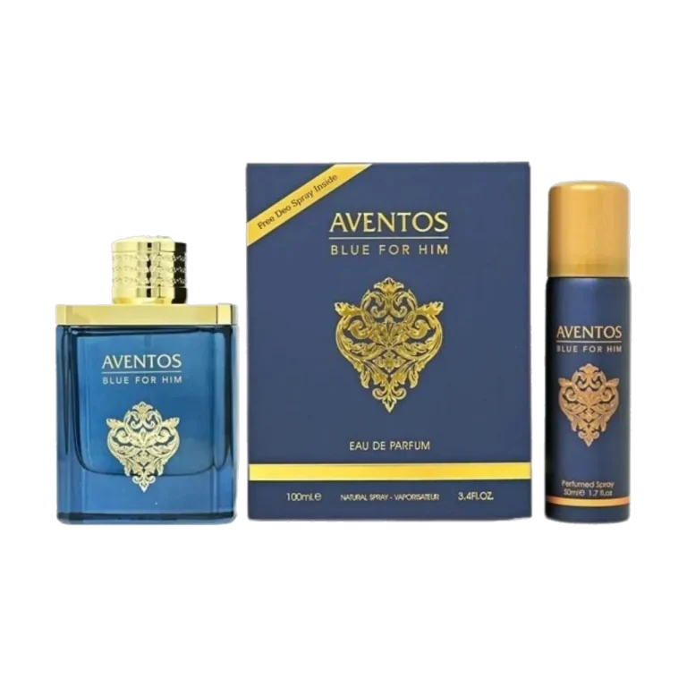 Fragrance World Aventos Blue For Him bottle
