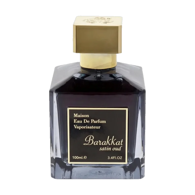 Fragrance World Barakkat Satin Oud bottle