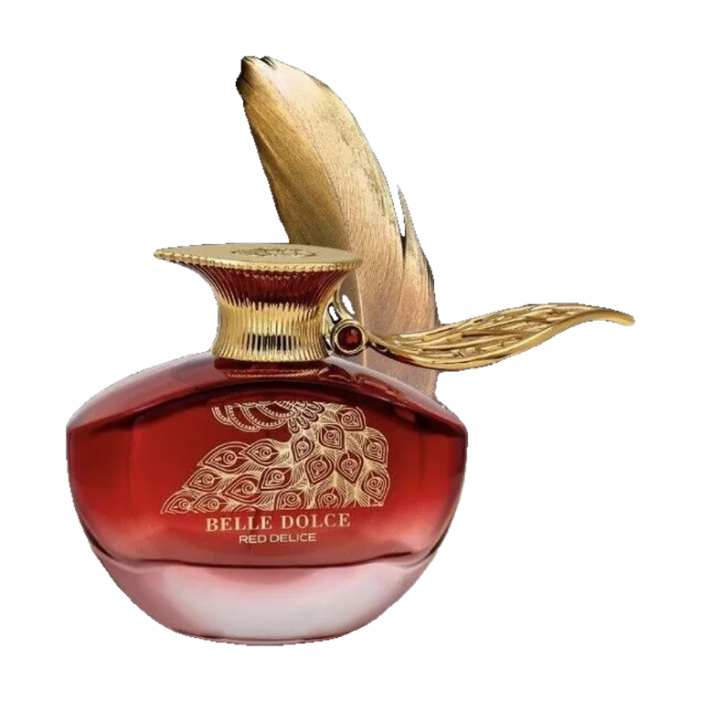 Fragrance World Belle Dolce Red Delice bottle