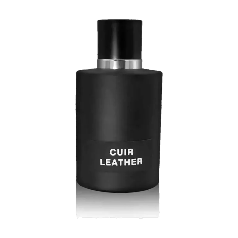 Fragrance World Cuir Leather bottle