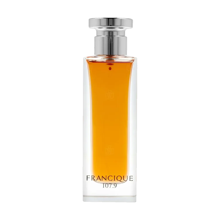 Fragrance World Francique 107.9 bottle
