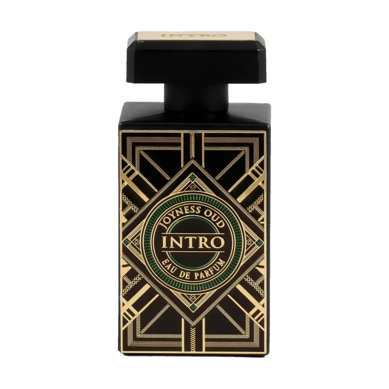 Fragrance World Intro Joyness Oud bottle