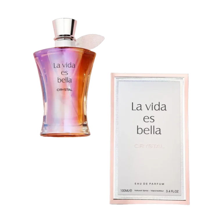 Fragrance World La Vida Es Bella Crystal bottle