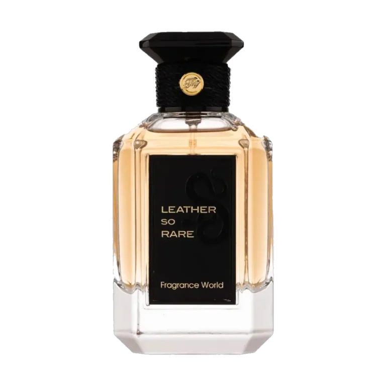 Fragrance World Leather So Rare bottle