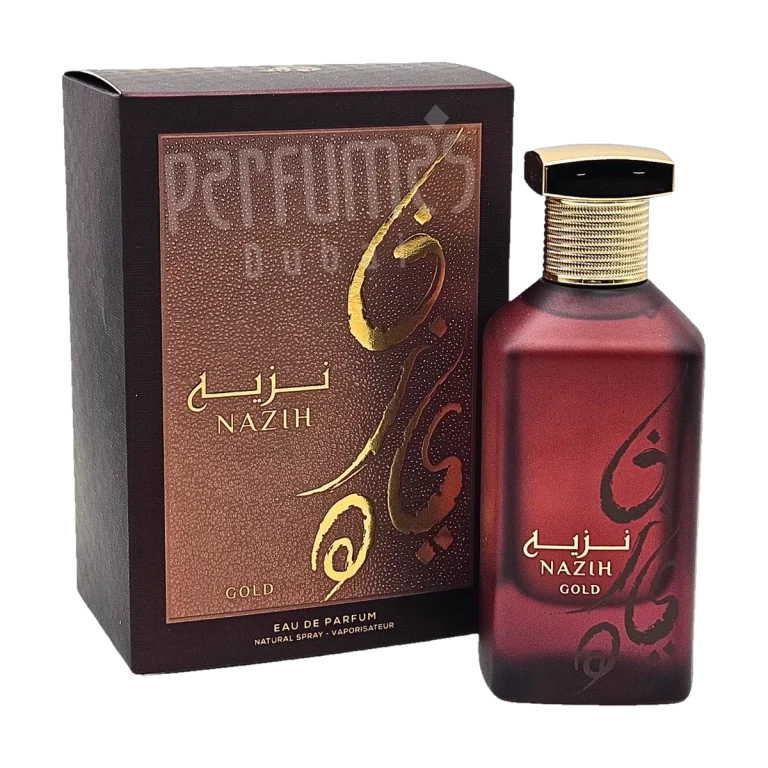 Fragrance World Nazih Gold bottle