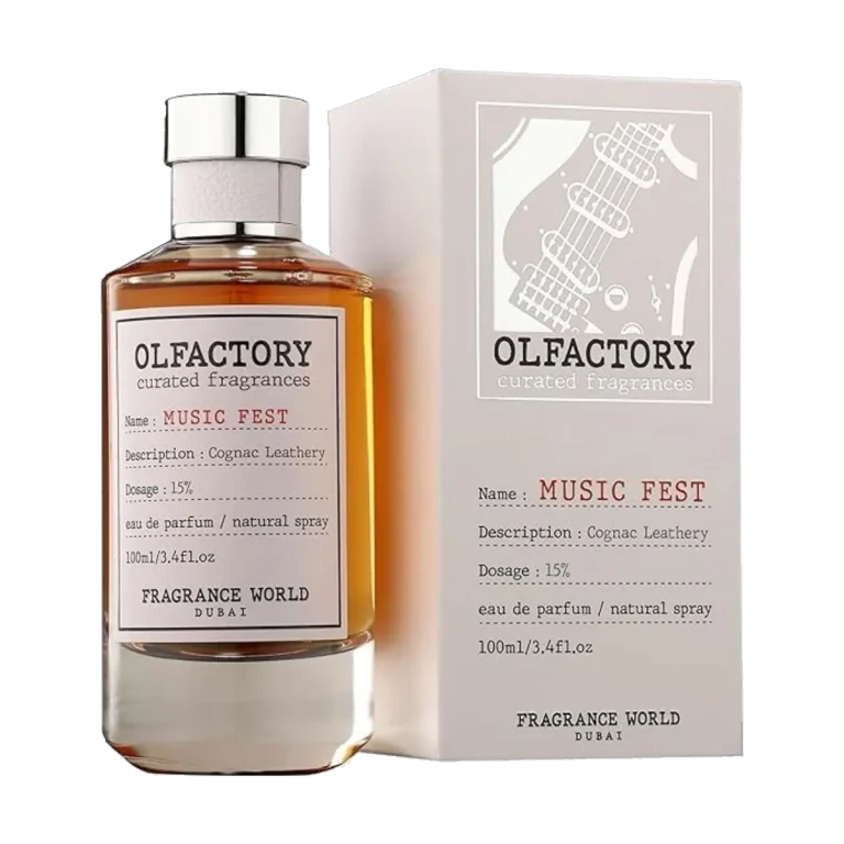 Fragrance World Olfactory Music Fest bottle