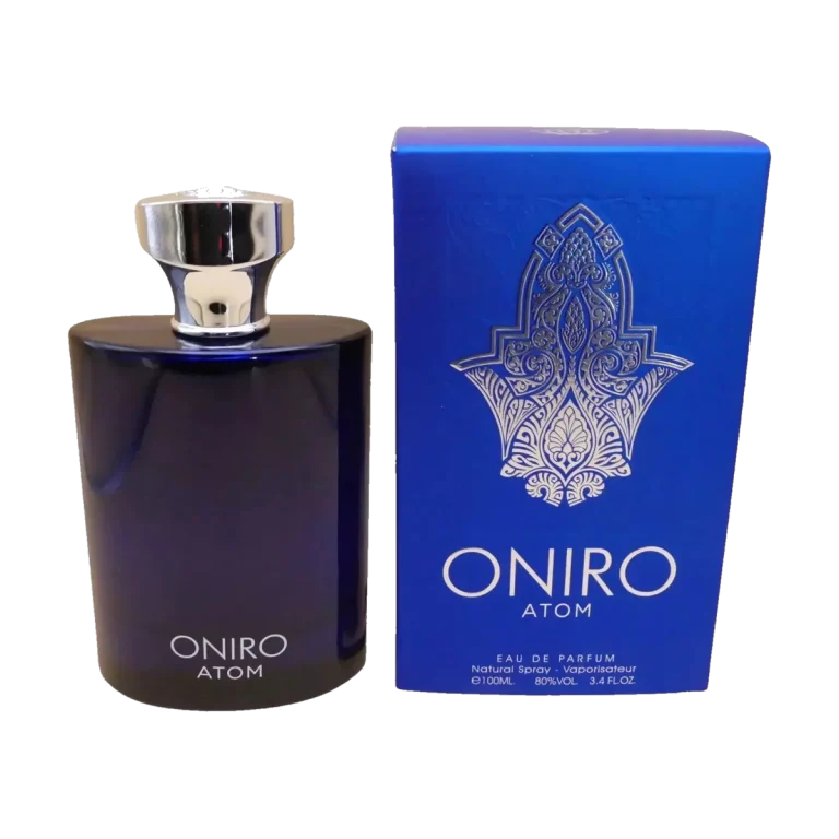 Fragrance World Oniro Atom bottle