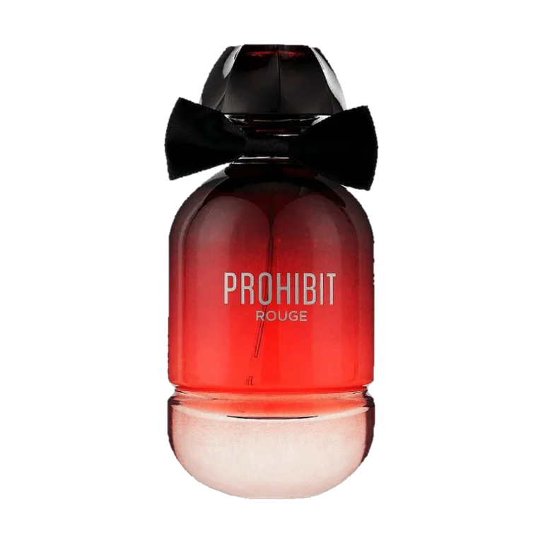 Fragrance World Prohibit Rouge bottle