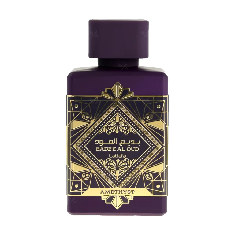 Lattafa Badee Al Oud Amethyst bottle