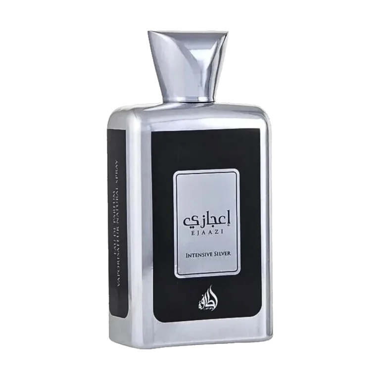Lattafa Ejaazi Silver Intense bottle