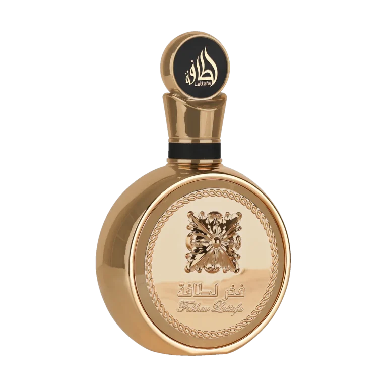 Lattafa Fakhar Gold Extrait bottle