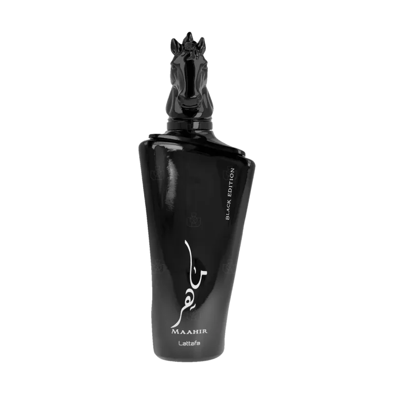 Lattafa Maahir Black Edition bottle