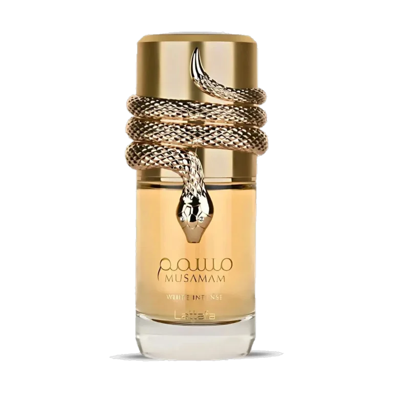 Lattafa Musamam White Intense bottle