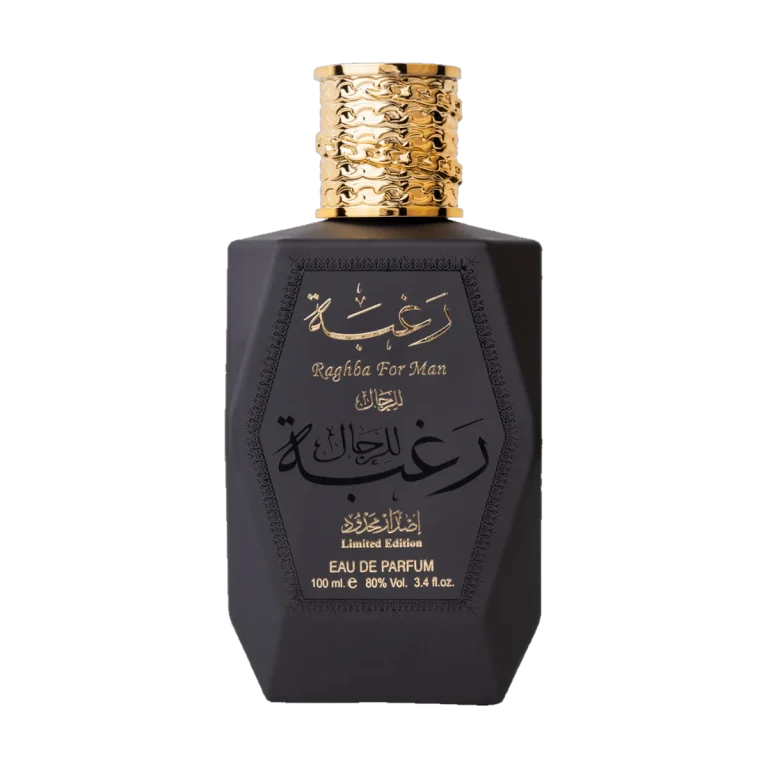 Lattafa Raghba For Men bottle