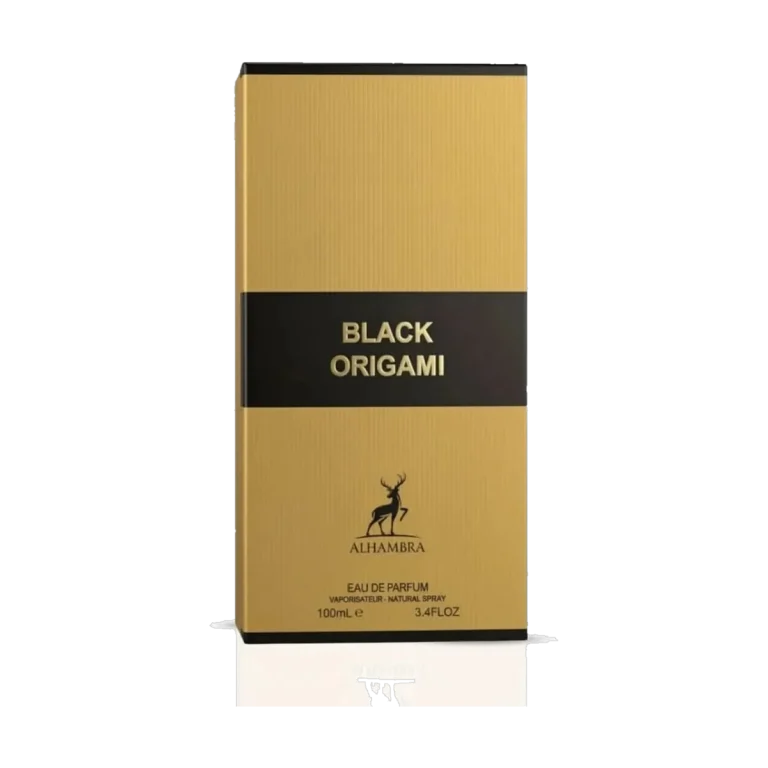 Maison Alhambra Black Origami bottle