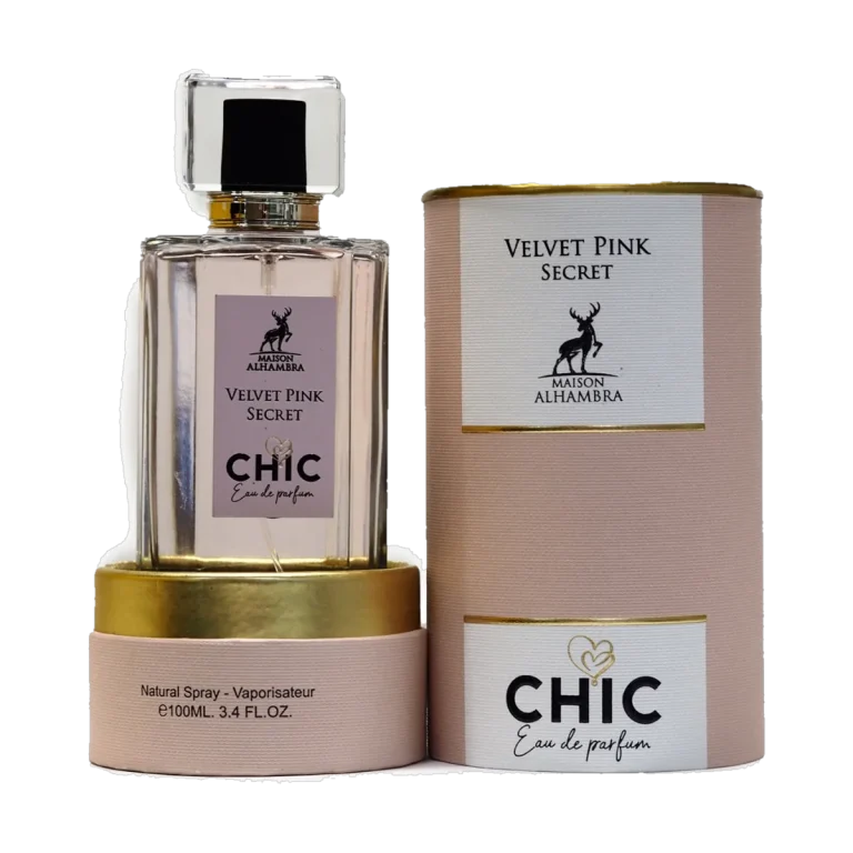 Maison Alhambra Chic Velvet Pink Secret bottle