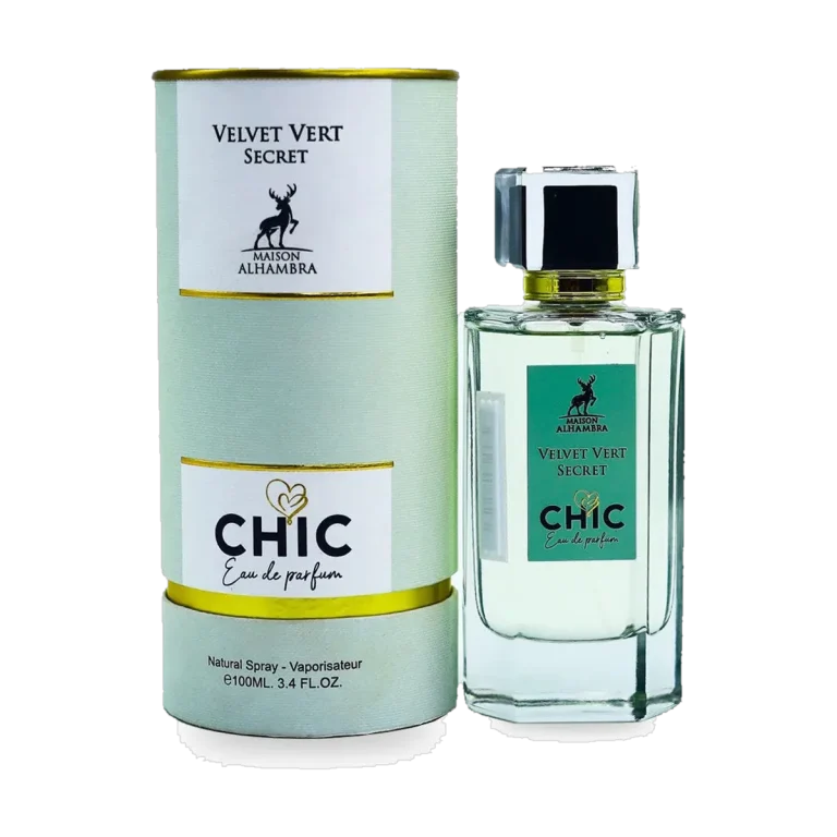 Maison Alhambra Chic Velvet Vert Secret bottle