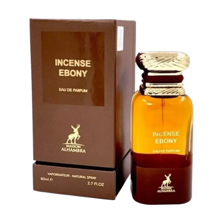 Maison Alhambra Incense Ebony bottle