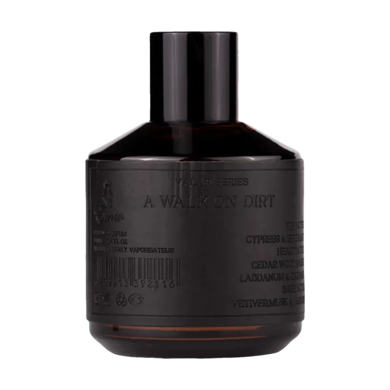 Paris Corner Emir Valar a Walk on Dirt bottle