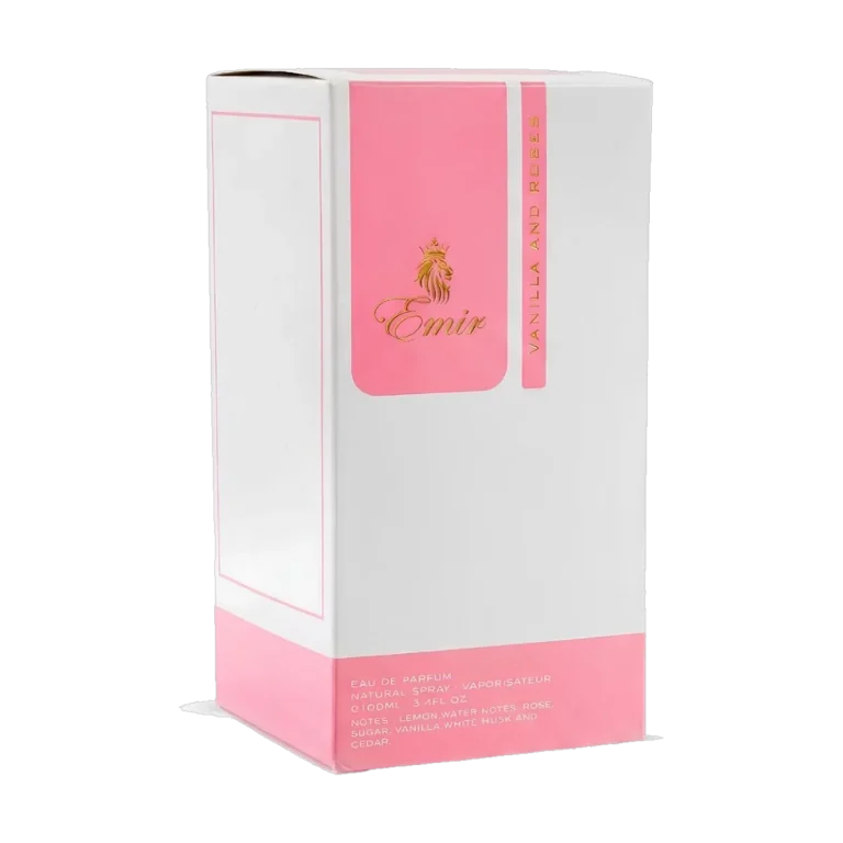 Paris Corner Emir Vanilla and Roses bottle
