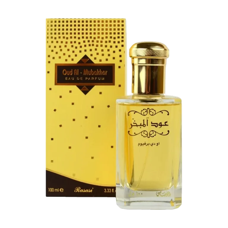 Rasasi Oud Al Mubakhar bottle